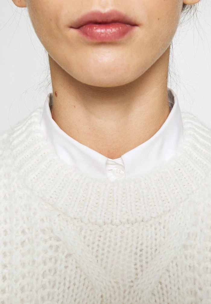 Samsøe Samsøe MOLLI VEST - Jumper - Whisper White 9 Samsøe Samsøe MOLLI VEST - Jumper - Whisper White - Image 7