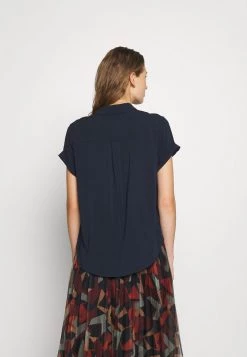 Samsøe Samsøe MAJAN SHIRT - Button-down Blouse - Dark Sapphire -Samsøe Sales Store c58a4e09ee694f009c03ab198b248d5a