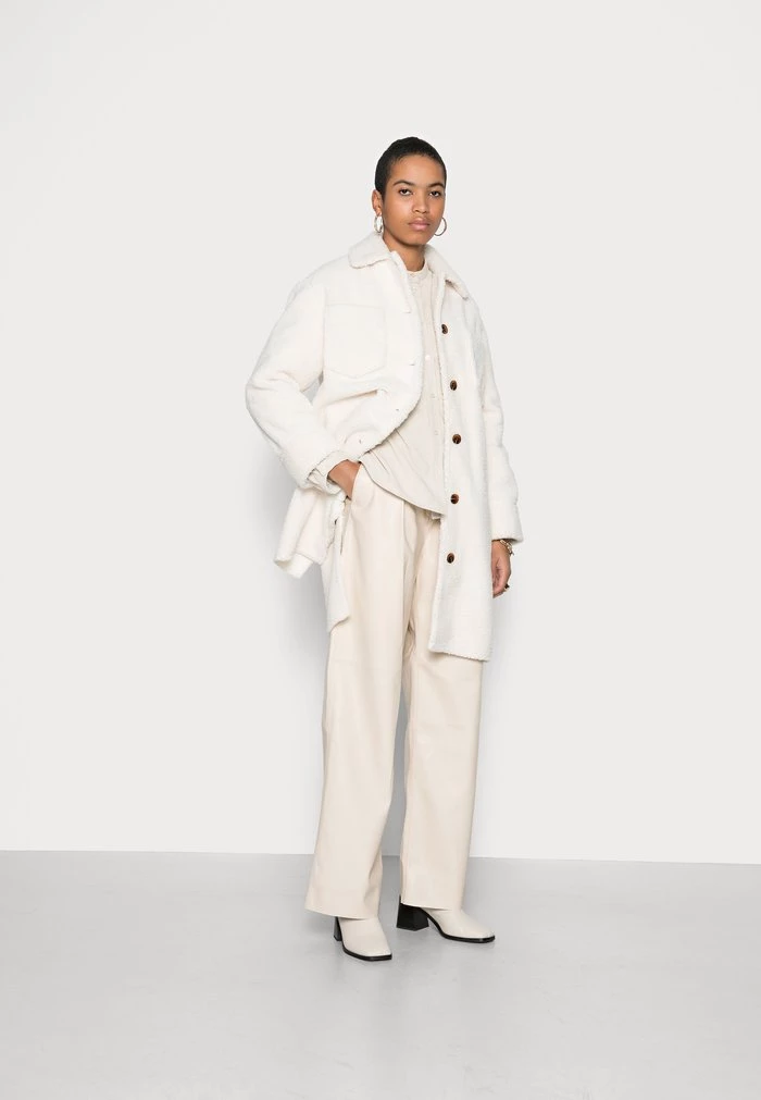 Samsøe Samsøe DIORA - Winter Coat - Whisper White 4 Samsøe Samsøe DIORA - Winter Coat - Whisper White - Image 2