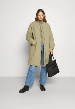 Samsøe Samsøe NANCY COAT - Classic Coat - Covert Green -Samsøe Sales Store c6041145a2a7499182f9f7d7914ee769