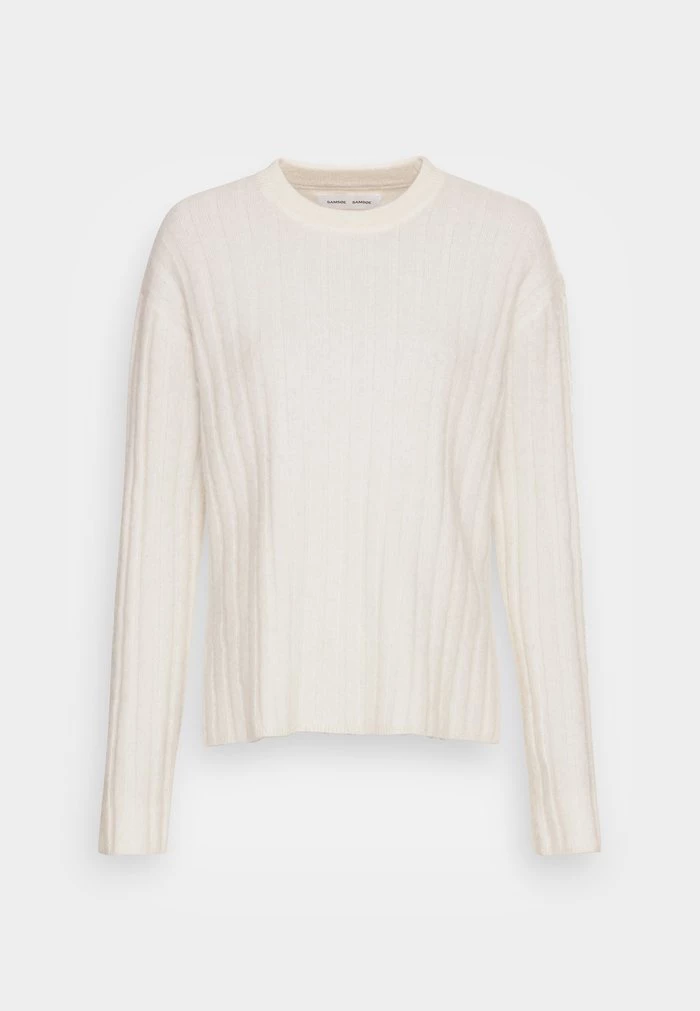 Samsøe Samsøe ETAY - Jumper - Whisper White 6 Samsøe Samsøe ETAY - Jumper - Whisper White - Image 4