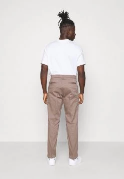 Samsøe Samsøe LINCOLN WIDE TROUSERS - Trousers - Caribou -Samsøe Sales Store cad67adebec14e7facd2e0554a08f7a6