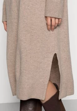 Samsøe Samsøe AMARIS DRESS - Jumper Dress - Warm Grey -Samsøe Sales Store ce3566d6fed84ff1b94e64643f0c4cf2