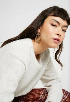 Samsøe Samsøe Jumper - White -Samsøe Sales Store ce47185f5aa84d85b28fe3b3e4a453de