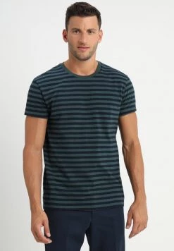 Samsøe Samsøe PATRICK - Print T-shirt - Dark Spruce Blue