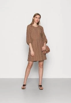 Samsøe Samsøe CANDECE DRESS - Day Dress - Caramel -Samsøe Sales Store cef2af6f62ee4a3b91aa262ee66b4d8d