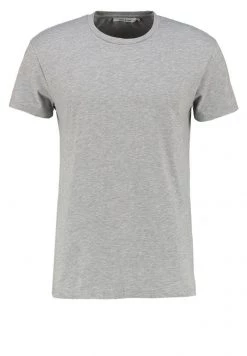 Samsøe Samsøe KRONOS - Basic T-shirt - Light Grey Melange -Samsøe Sales Store d02d5d6fe69a4469b211718fff73d8f9