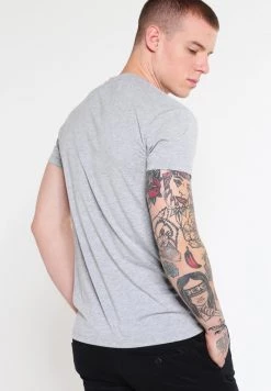 Samsøe Samsøe KRONOS - Basic T-shirt - Light Grey Melange -Samsøe Sales Store d1037359ea2a438cbbf68021d9d50325