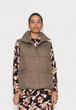 Samsøe Samsøe LYRA VEST - Waistcoat - Chocolate Chip