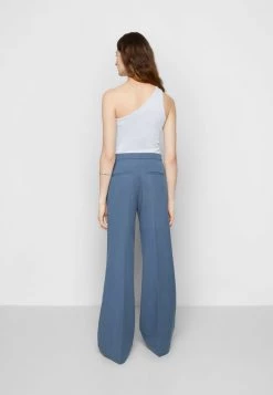 Samsøe Samsøe COLLOT TROUSERS - Trousers - China Blue -Samsøe Sales Store d2b7e0675537488d9c70cfb27e5b4578