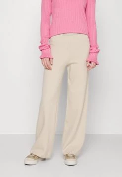 Samsøe Samsøe NIKA TROUSERS - Trousers - Oatmeal -Samsøe Sales Store d32f6a7c132b4dc3bc601f652fcc584f