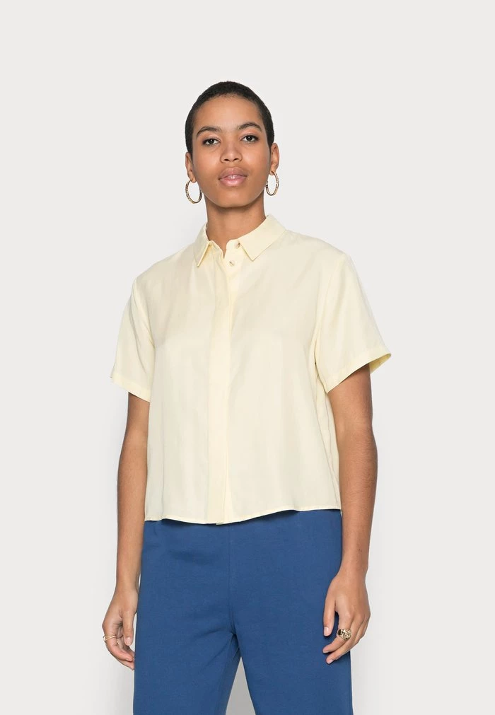 Samsøe Samsøe MINA SHIRT - Button-down Blouse - Double Cream 3 Samsøe Samsøe MINA SHIRT - Button-down Blouse - Double Cream