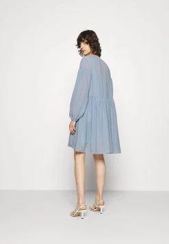 Samsøe Samsøe JOLIE DRESS - Day Dress - Dusty Blue -Samsøe Sales Store d740a2b246474c45bab0c00d7b547c49