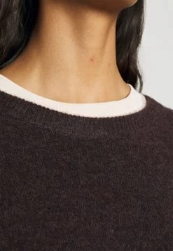 Samsøe Samsøe Jumper - Chocolate Plum Melange -Samsøe Sales Store d87bfd8484794d6a9b357335de74b3c3