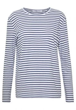 Samsøe Samsøe NOBIL - Long Sleeved Top - Blue -Samsøe Sales Store d89c107c522a46c88c580f4e4497dba2