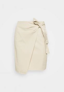 Samsøe Samsøe MILANI SKIRT - Mini Skirt - Brown Rice -Samsøe Sales Store d97171aa207d4fdeb9e766ab7959ae8d