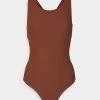 Samsøe Samsøe ANNELI SWIMSUIT - Swimsuit - Cappuccino