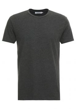 Samsøe Samsøe KRONOS - Basic T-shirt - Black Melange -Samsøe Sales Store dbf794dfa34b4248b2b90c18248ea056