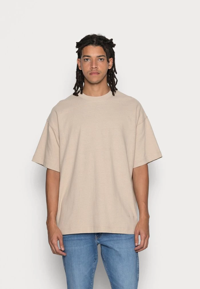 Samsøe Samsøe JALMER - Basic T-shirt - Humus 3 Samsøe Samsøe JALMER - Basic T-shirt - Humus