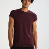 Samsøe Samsøe KRONOS - Basic T-shirt - Wine/black Melange -Samsøe Sales Store e1bbae04680745539f50bf62f512ccea