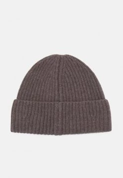 Samsøe Samsøe VIK BEANIE UNISEX - Beanie - Dark Brown -Samsøe Sales Store e3718d6f221b43e4be19748c57dd1026