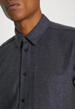 Samsøe Samsøe LIAM SHIRT - Shirt - Dark Grey Melange -Samsøe Sales Store e497c242958d4079a8507800e7f356c4