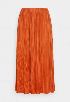 Samsøe Samsøe UMA SKIRT - Pleated Skirt - Potters Clay -Samsøe Sales Store e5368514e05a410bb97aff5680d2427a