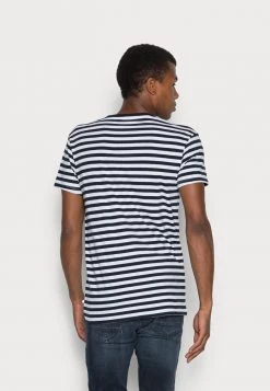 Samsøe Samsøe PATRICK - Print T-shirt - Sapphire/white -Samsøe Sales Store e5db7ccfdd2348f48000e923996ca3cc