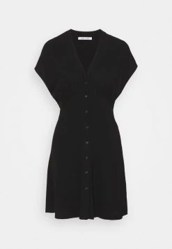 Samsøe Samsøe VALERIE SHORT DRESS - Shirt Dress - Black -Samsøe Sales Store e93ac716ee5e44268273924dfa94d0ba