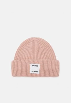 Samsøe Samsøe AMA BEANIE - Beanie - Mahogany Rose