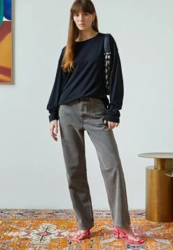 Samsøe Samsøe SUZIE - Long Sleeved Top - Black