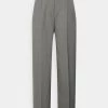 Samsøe Samsøe SAOIRSE TROUSERS - Trousers - Dark Grey Melange