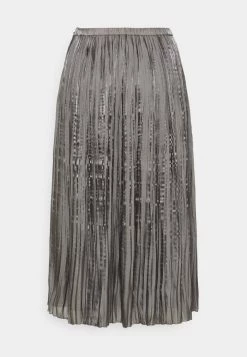 Samsøe Samsøe LISANN SKIRT - Pleated Skirt - Gargoyle -Samsøe Sales Store ef23c8aa69294fa7bde6756a097b3f88