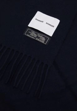 Samsøe Samsøe EFIN SCARF UNISEX - Scarf - Sky Captain -Samsøe Sales Store ef719b8faf7b4779a50ccc05e3ae9f1f