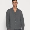 Samsøe Samsøe COLTON CARDIGAN - Cardigan - Dark Grey Mel. -Samsøe Sales Store f1c7662223554cfca93b57b742416344