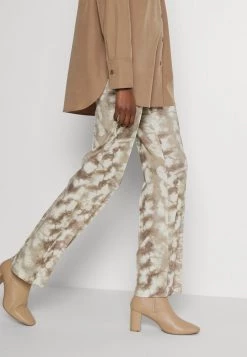 Samsøe Samsøe LOLLY TROUSERS - Trousers - Blurred Brown -Samsøe Sales Store f39c970f30fa4c8fbdfa9615a896ae1f