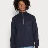 Samsøe Samsøe JARBO HALF ZIP - Fleece Jumper - Sky Captain