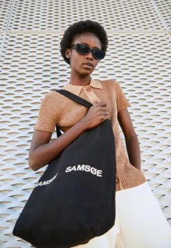 Samsøe Samsøe FRIN - Tote Bag - Black -Samsøe Sales Store f5aaa735d2ab4dd38246b42caca1df9c