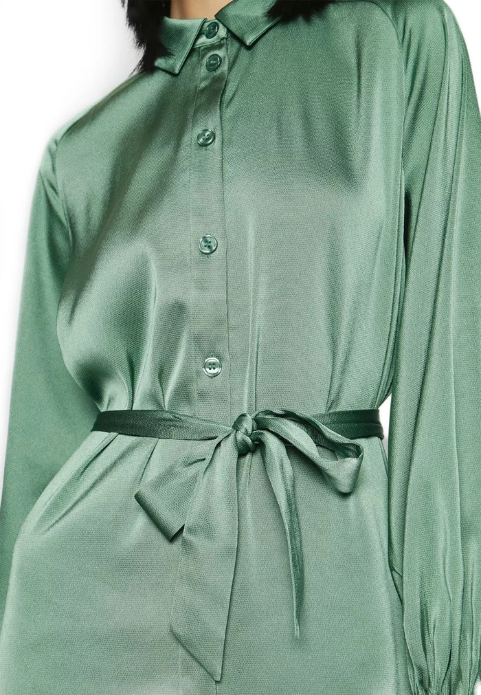 Samsøe Samsøe NIKA DRESS - Shirt Dress - Dark Ivy 8 Samsøe Samsøe NIKA DRESS - Shirt Dress - Dark Ivy - Image 6