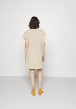 Samsøe Samsøe VALERIE SHORT DRESS - Shirt Dress - Brown Rice -Samsøe Sales Store f82f989278f94c51b87ddbf859d0666a