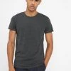 Samsøe Samsøe KRONOS - Basic T-shirt - Black Melange -Samsøe Sales Store fa09b3b96242481e8e3d2ace802cef66