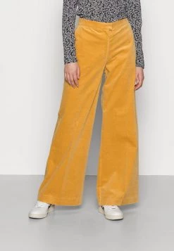 Samsøe Samsøe COLLOT TROUSERS - Trousers - Ochre