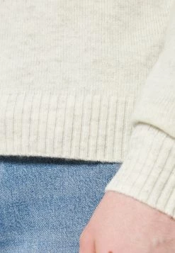 Samsøe Samsøe SYLLI CREW NECK - Jumper - White Melange -Samsøe Sales Store faf06cd291654f98b70731fc4852754e