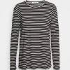 Samsøe Samsøe NOBIL - Long Sleeved Top - Black -Samsøe Sales Store fea3ae75332d4357a6531ef5c81024d7