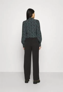 Samsøe Samsøe SMILLA STRAIGHT TROUSERS - Trousers - Black -Samsøe Sales Store febe2ff889604c2390fb501f065f3b63