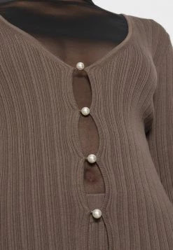 Samsøe Samsøe JOAN CARDIGAN - Cardigan - Chocolate Chip -Samsøe Sales Store ff3d842c243d4f0cb0de1942c5f2b070